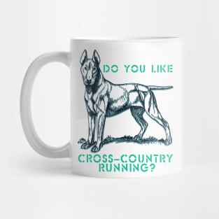 Bull terrier joke Mug